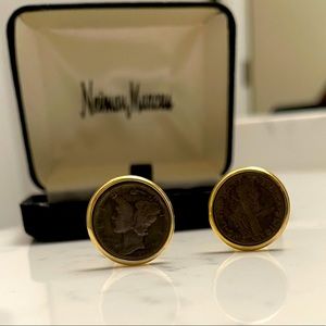 Neiman Marcus Coin Cuff links